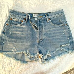 Agolde Parker denim shorts - regular